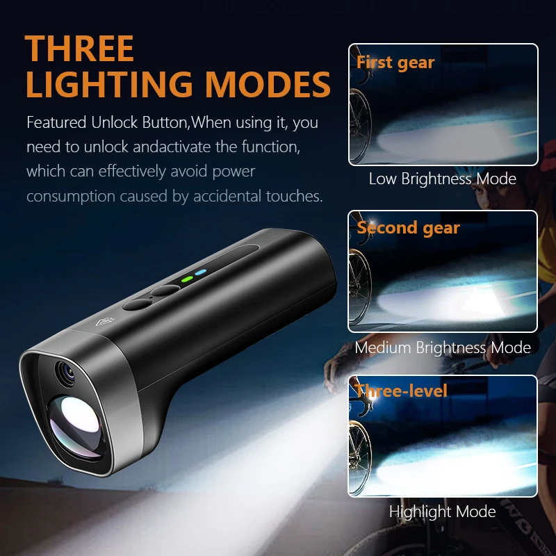 กล้องแอคชั่นขนาดเล็กพร้อมไฟฉาย - Bike Tail Light With Camera 1080P บทวิจารณ์และราคา