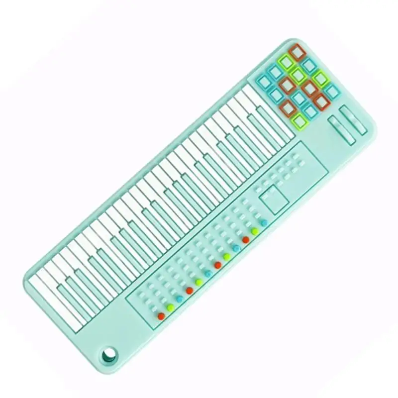 

U13F Piano Teething Chew Silicone Teether Soft Texture for Gentle Gum Relief BPAFree & Easy to Hold for Babies