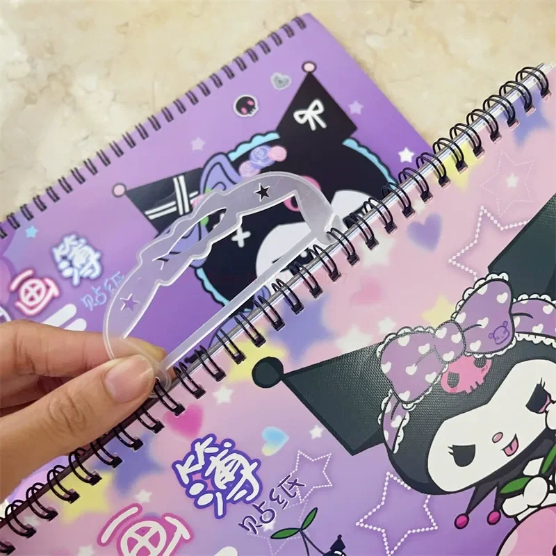 2023 Sanrio Cartoon Cute Melody Coolomey Painting Coil A4 Drawing Sketch Book Sketch Book White Paper Sketch Special Wholesale