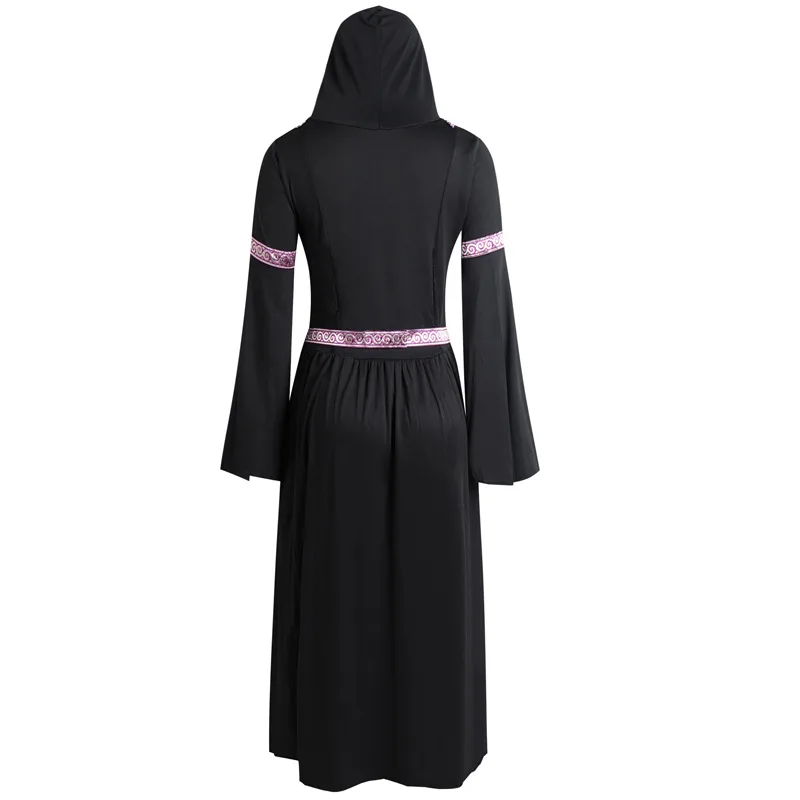Costume da gioco Bla Witch Sexy per adulti loween Long Dr Abbigliamento da performance tradizionale cinese per donna