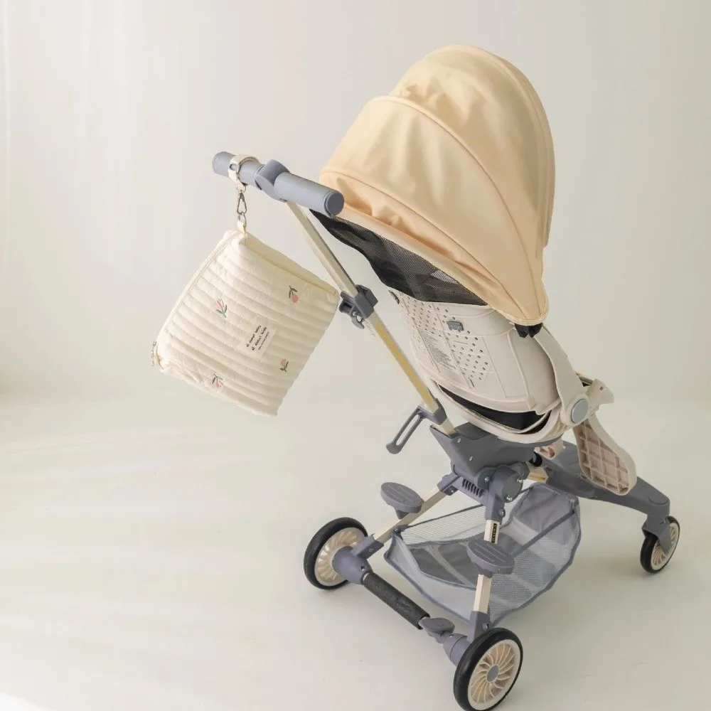 กระเป๋าผ้าอ้อมเด็กน่ารัก ลายปักน่ารัก พร้อมซิป  กระเป๋าจัดระเบียบผ้าอ้อมเด็ก กระเป๋าเครื่องสำอาง สำหรับเด็กแรกเกิด