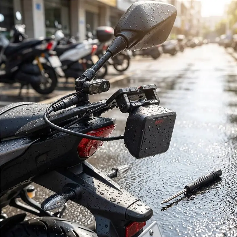 Motorcycle 77G Millimeter Wave Radar Blind Spot Detection System- BSD Electronic Accessories For Motorcycles