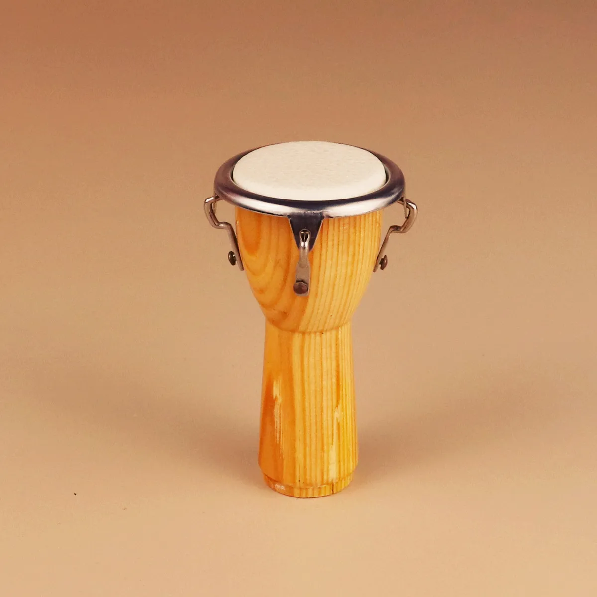 Mini Djembe African Drum Miniature Bongos Mini Congos Musical Instruments Replica Dollhouse Accessories Display for Action Figur