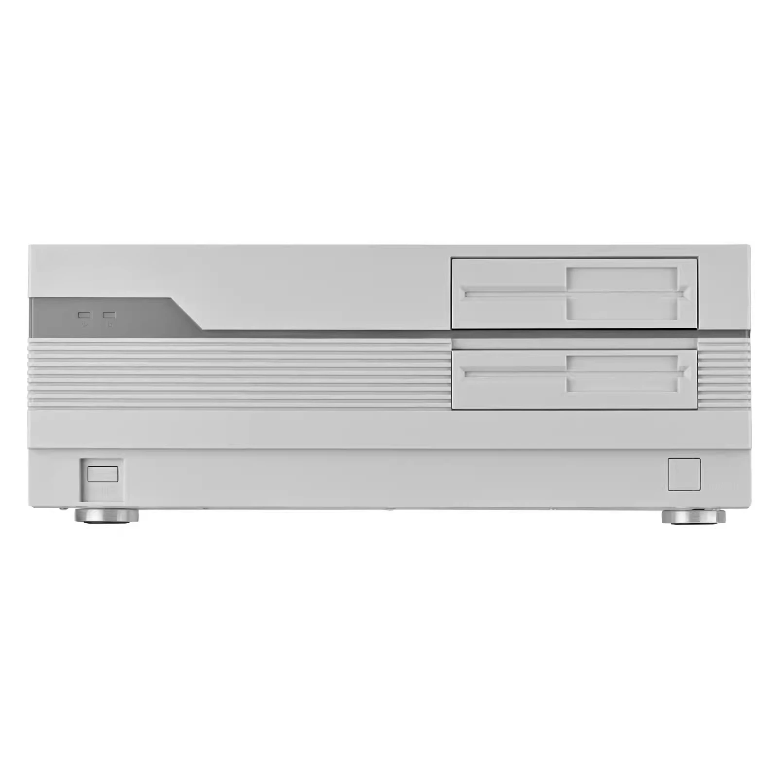 FLP01 Retro ATX Horizontal Chassis, Nostalgic Style HTPC/Type-C/CD Drive