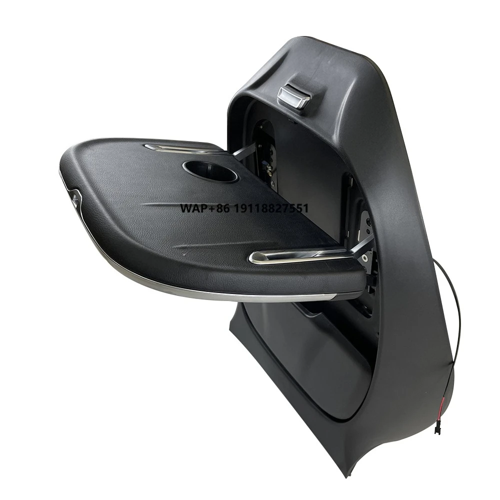 

Car Back Seat Storage Organizers Portable Folding Table Tray With Cup Holder for Model Y