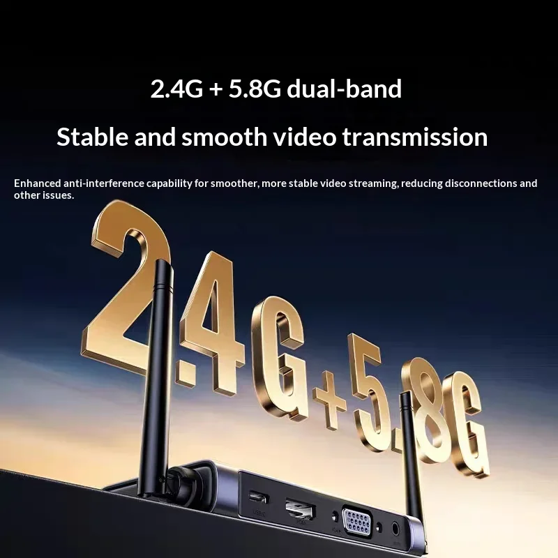 UGREEN 25375 CM712 Wireless HDMI Display Mirroring Kit 4K 50m Transmitter Receiver for TV Monitor Projector