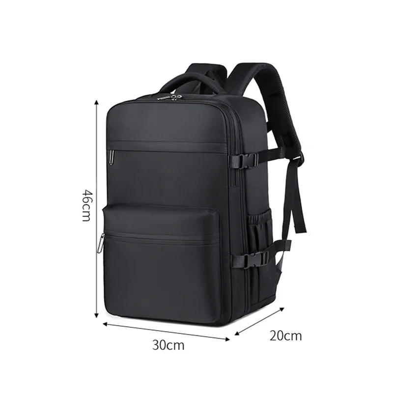 Vacuum Backpack for Travel Large Capacity Expandable Laptop Backpack School Bag Men Women