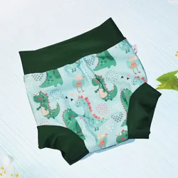 Eezkoala Waterproof Swimming Diaper Newborn Baby High Waist Swim Nappies Washable Sunproof Baby Swimwear Cloth Nappys