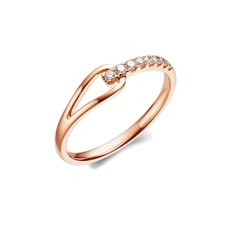 

655655444 Lefei Fashion Luxury Trendy Classic White Moissanite Fine Design Music Note Rings Charm Women s925 Silver Jewelry Gift