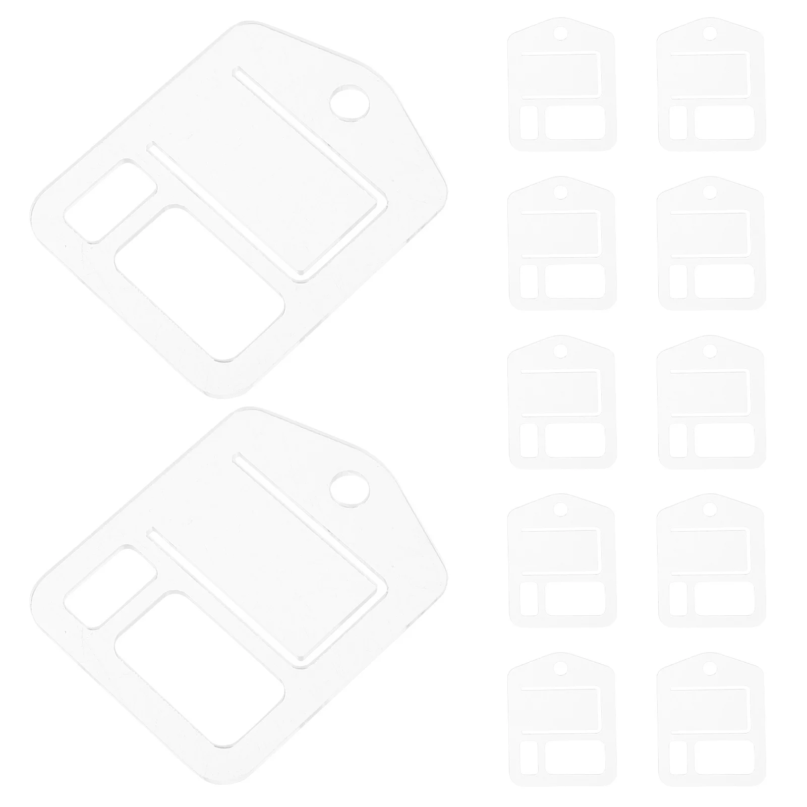 

12 Compartment Embroidery Thread Storage Box with Detachable Spools 36 Reusable Bobbins for Craft Room Organization