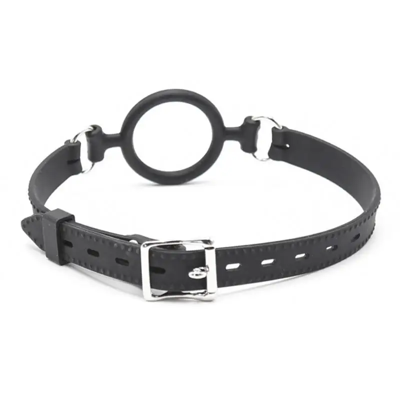 New Oral Restraints Band Bondage O Ring Open Mouth Gag Ball Sex Toys For Couples Accessories Leather Adult Products - view 2