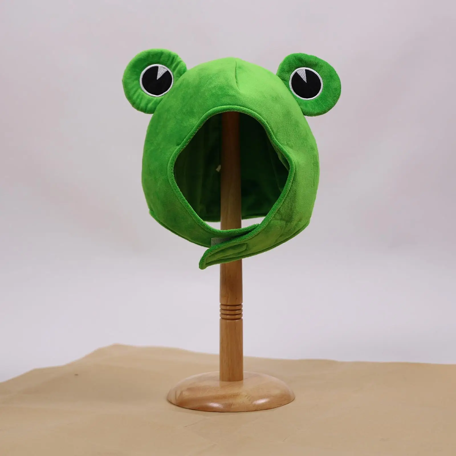 

Cute Plush Frog Hat Costume Outdoors Autumn Cap Fancy Dress Frog Shaped Hat for Birthday Adults Festival Halloween Funny Parties