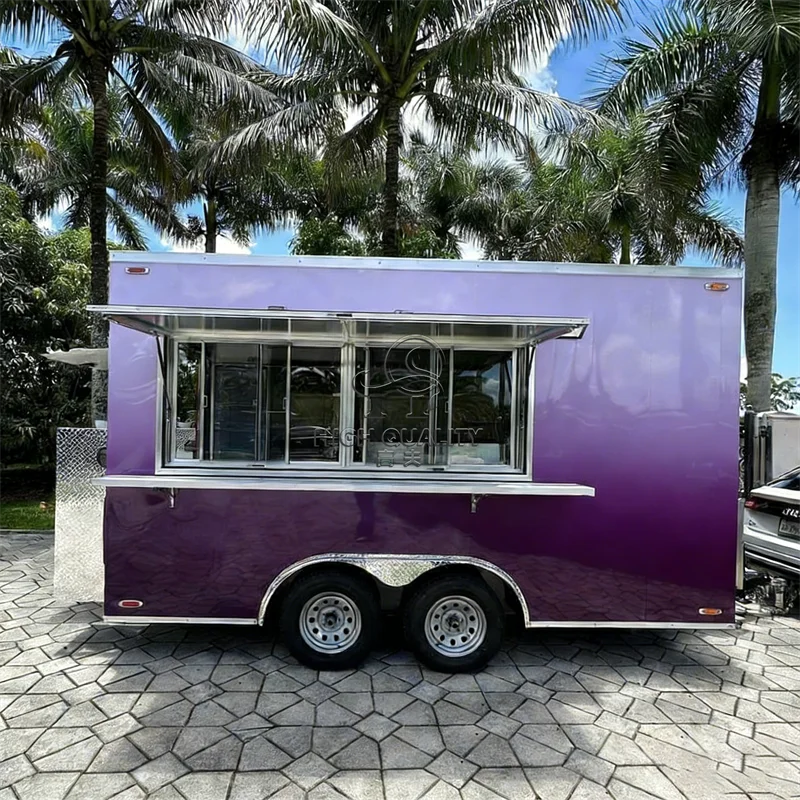 Custom Size American Standard Customizable Food Truck Shell for Any Cuisine Ready for Fit-Out