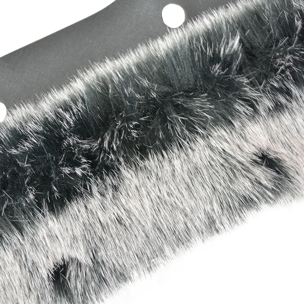 New Women Winter Autumn Faux Fox Fur Furry White Black Trims for O BAG Thermal Plush Decoration Fit for Classic Big Mini Obag