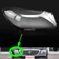For Mercedes-Benz W222 S320 S350 S450 S500 2018 2019 Headlamp Cover Car Headlight Lens Glass Replacement Lights Auto Shell