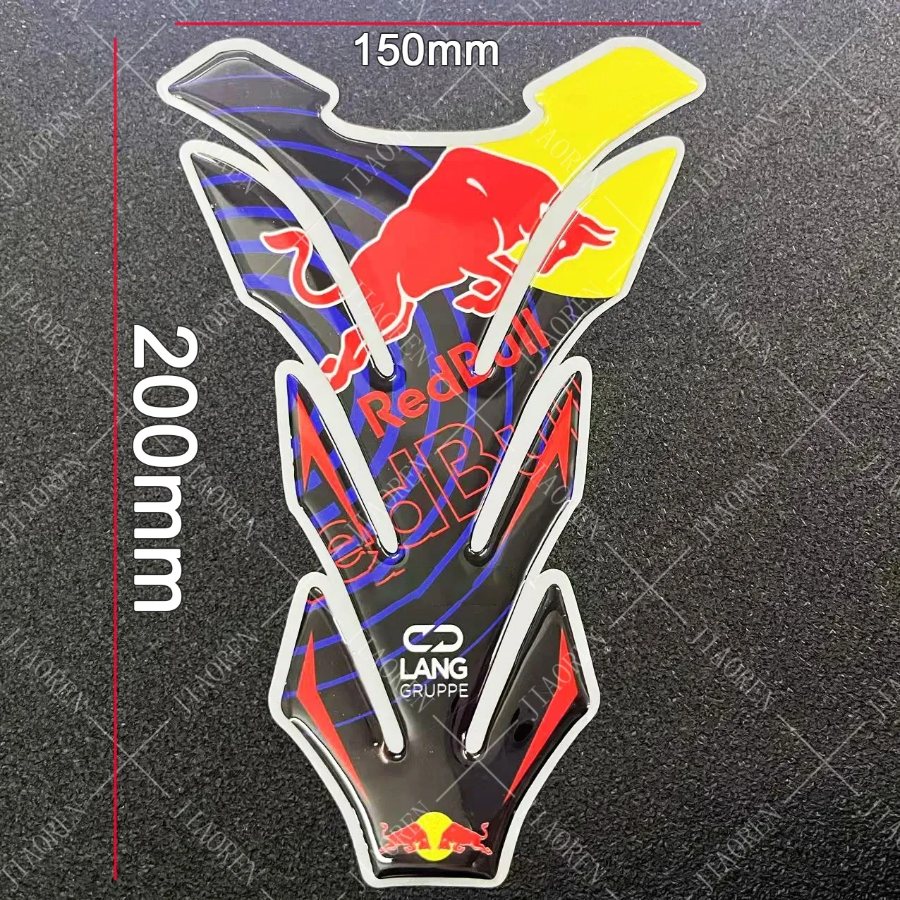 Calcomanía con logotipo de pegatina de tanque Red Bull 3D para Yamaha Ktm Suzuki Honda Kawasaki