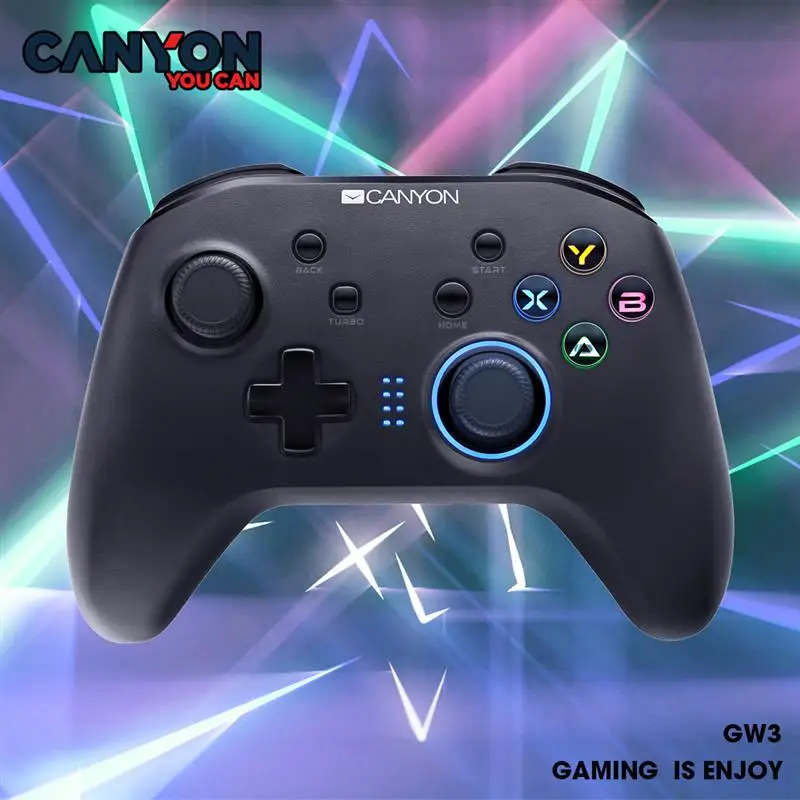 Top CANYON GW3 Game Controller 2.4G Wireless Gamepad For Nintendo Switch playstation 3 Game TV BOX Android Phone ps3 controller