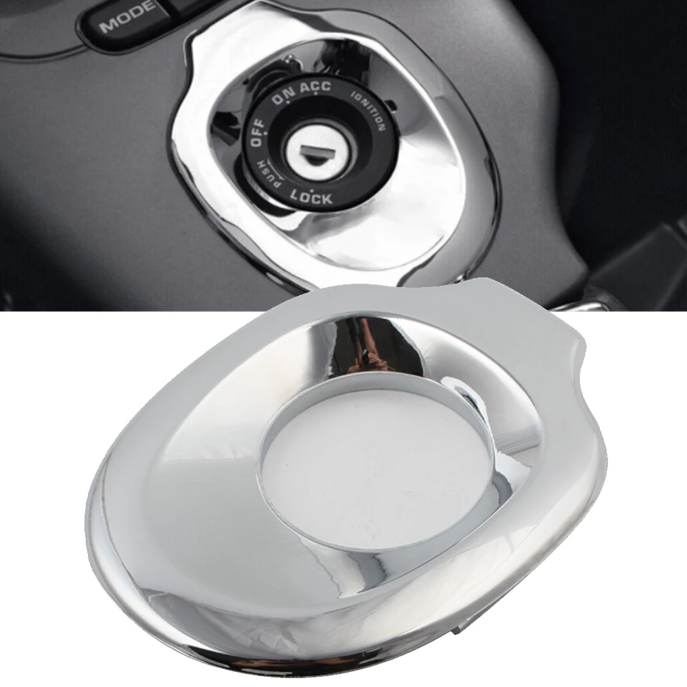 

GL 1800 Chrome Ignition Key Accent Fairing Trim Cover For Honda Goldwing Goldwing GL1800 2001-2005