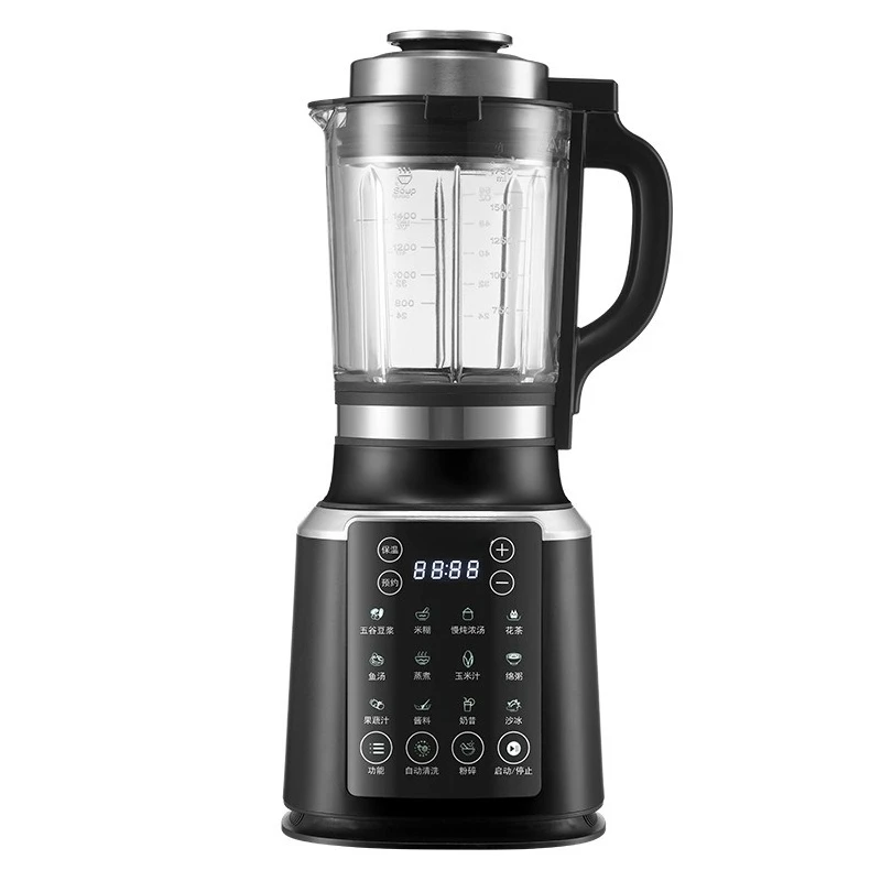110V household wall breaker heating automatic multi-functional soybean milk machine juicer complementary food filter-freecooking
