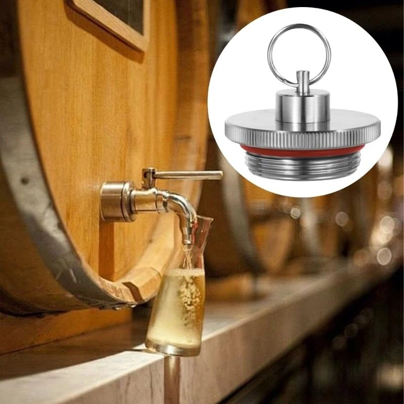 خيوط اثنين من غطاء ضغط التهوية مع صمامات تخفيف الضغط الملحق