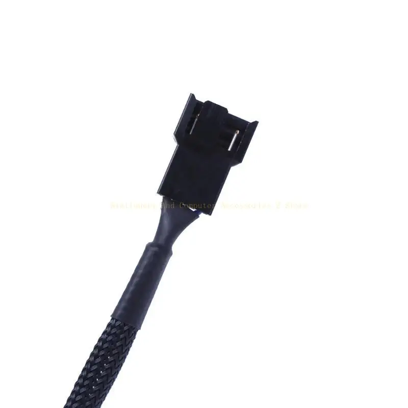 1 ถึง 2 splitter ขนาดเล็ก 4pin ถึง PWM 4pins คอมพิวเตอร์แชสซีมาเมเธอร์บอร์ด 4pin สายไฟ