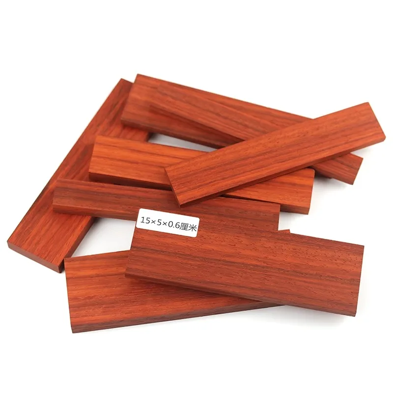 

Natural African Rosewood Wooden Board 0.6cm/1cm, Thin Wood Sheets Suitable for Model Making and DIY, Solid Wood Slabs for Crafts