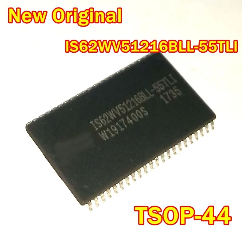 

1Pcs to 20Pcs New Original Is62Wv51216Bll-55Tli Tsop-44 512K X 16 Low Voltage, Ultra Low Power Cmos Static Ram