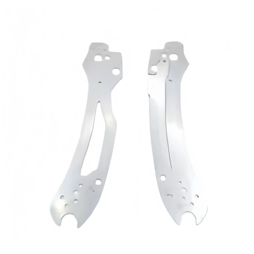 1 Pair Stainless Steel Knife Lining Liners Spacer DIY Accessory for Spyderco C223 Paramilitary3 Para3 Knives Handle Genuine Part