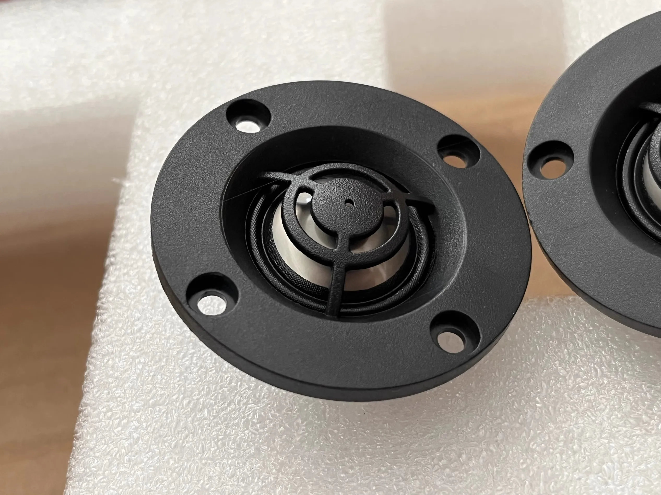 GHXAMP speaker modifikasi mobil 2 inci Tweeter 52mm, komponen Speaker film titanium Treble neodymium 4OHM 20W 1 pasang