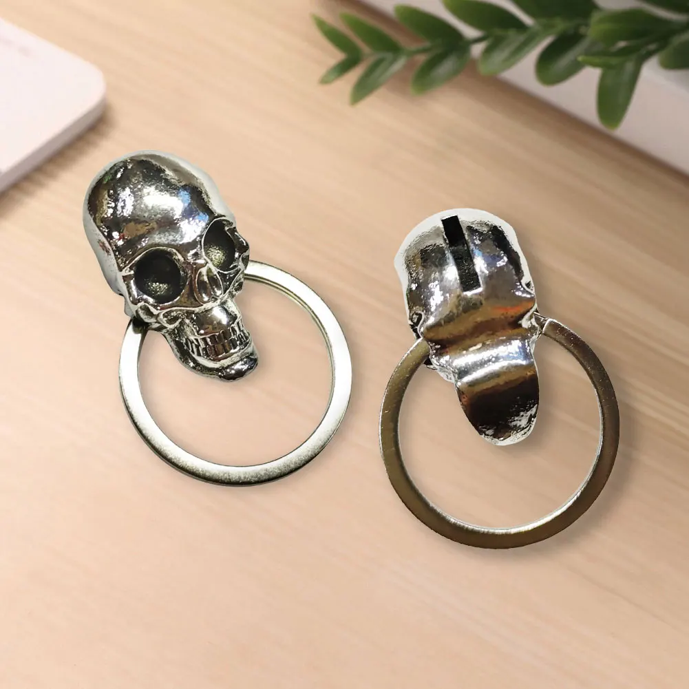 

Metal Demon Skull Key Cover Universal Modified Key Cover Metal Demon Skull Key Cap for Most Motorcycles Halloween Party Favors