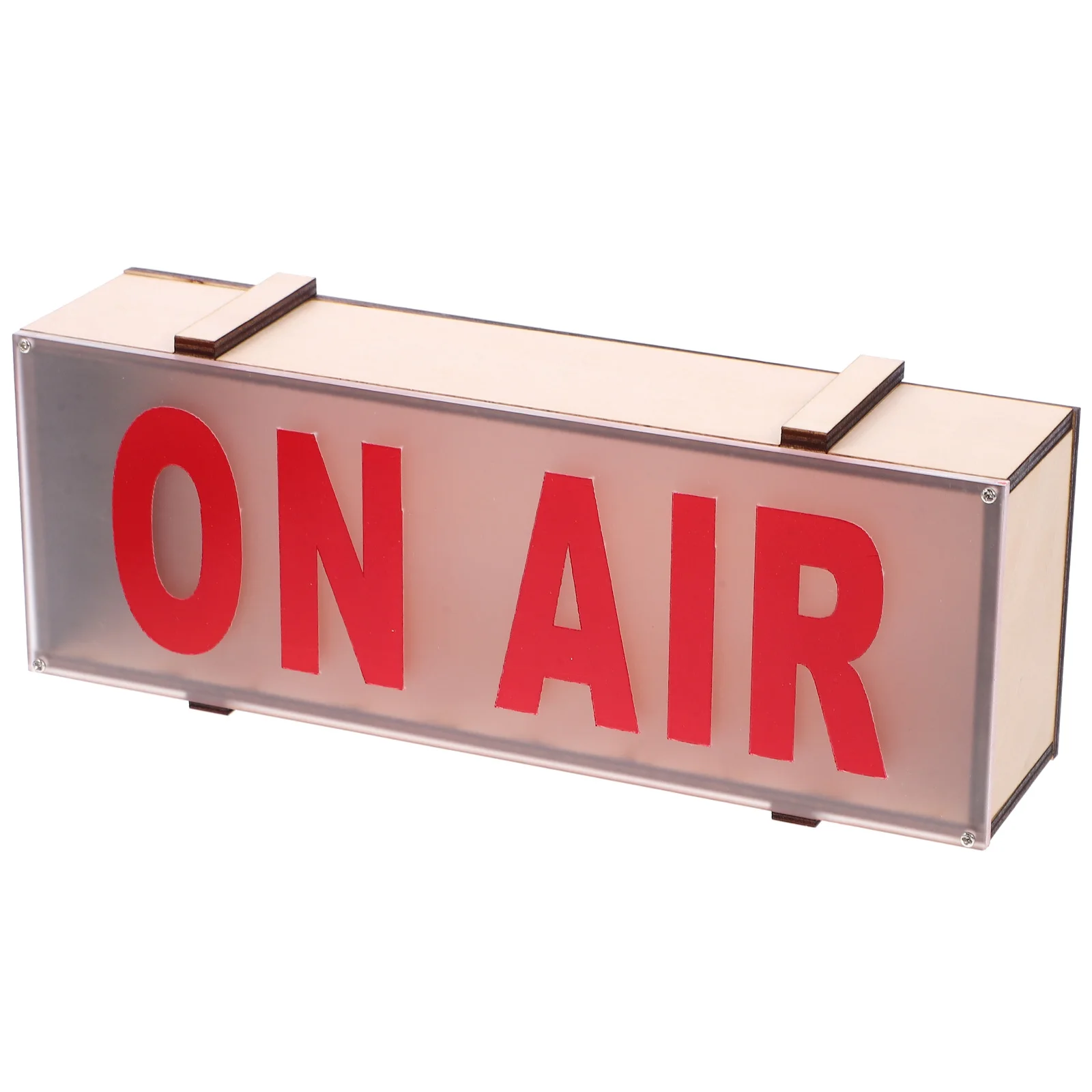 

Solid Wood LED Light Box Night Decor Recording Sign Bar Lights Wall Plaque Background Adornment Stylish Crafted Easy