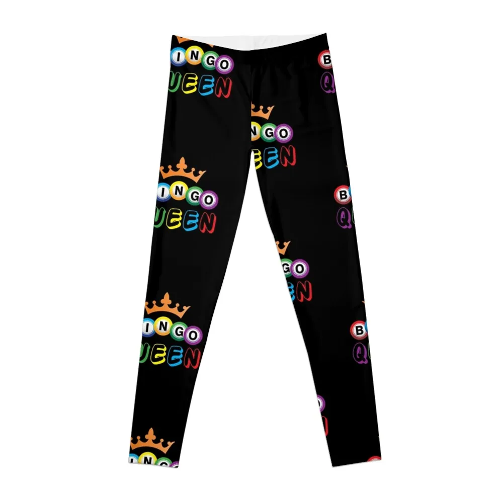 Bingo Balls Bingo Queen Gift Leggings sports woman gym jogging pants Sports female Womens Leggings