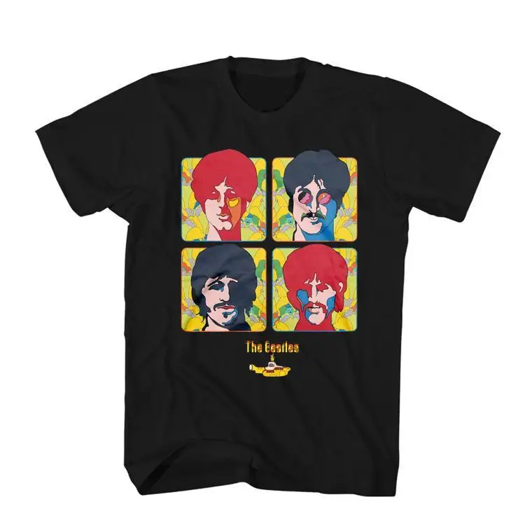 

The Beatles John Lennon Retro Watercolor Short-sleeved T-shirt