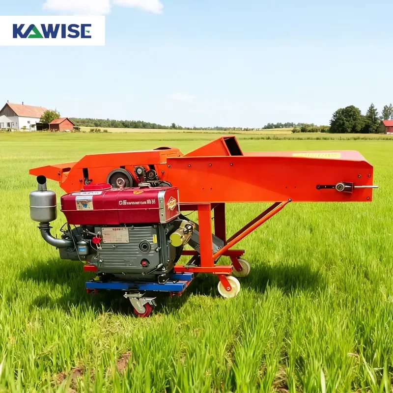 Grass Chopper Machine for Cattle and Sheep Feed Preparation with Cutting and Kneading on Farms
