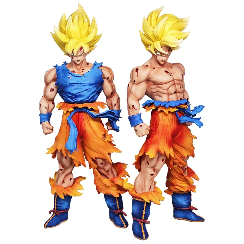 

Новый 28 см Dragon Ball Z Goku Фигурка Супер Сайян Фигурки ПВХ Статуя Коллекция Настольный Декор Модель Игрушки Рождественские Подарки