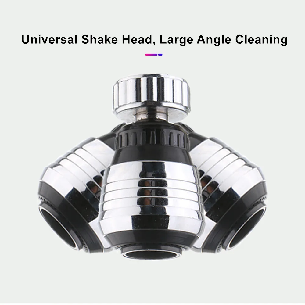 Shower Filter Tap Sprinkler Spray 360 Degree Diffuser Swivel Adapter Aerator Faucet