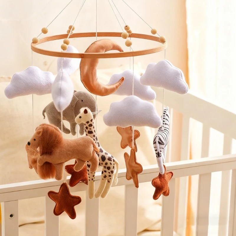 Phát triển Giường cho bé Chuông Cũi Phụ kiện động để tương tác giác quan 15UB