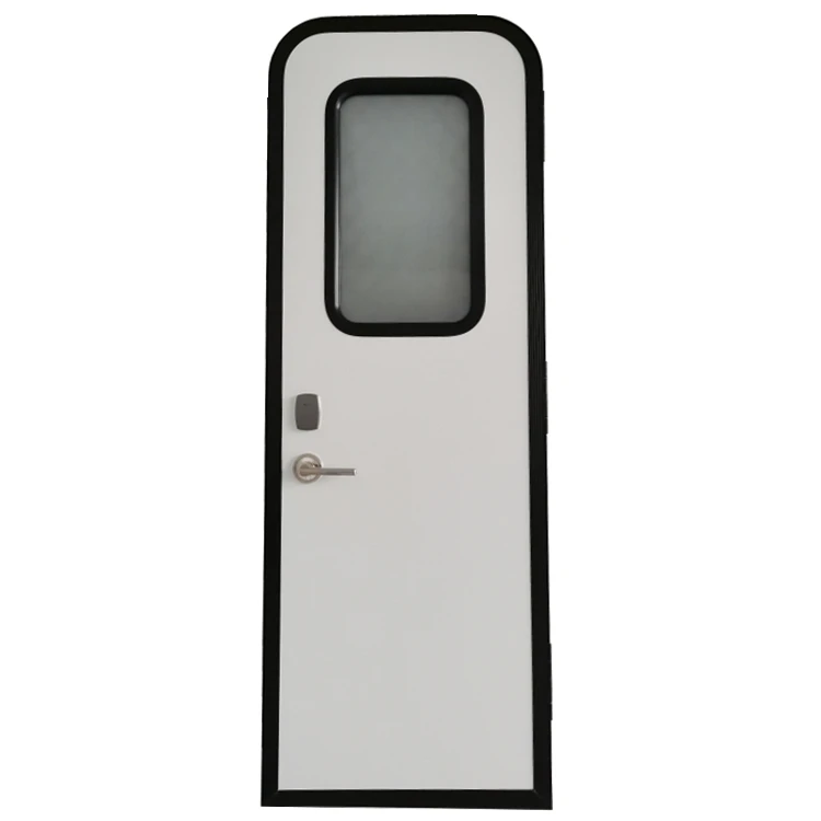2025 TONGFA HOT SALES E-mark Certification Aluminum Electronic Card Induction Lock RV Caravan Trailer Door With Key