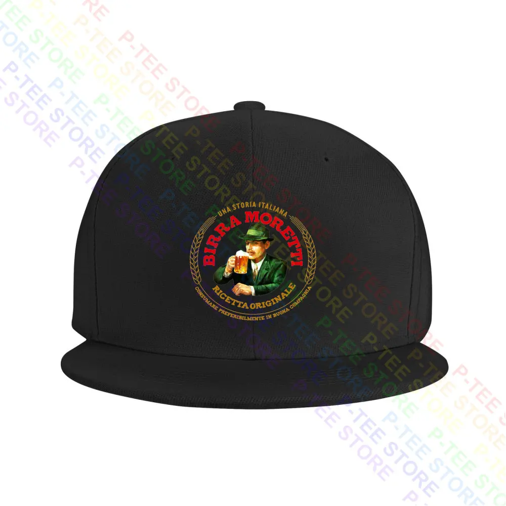 Birra Moretti Italian Beer Alcohol Drink Baseball Cap Snapback Caps Knitted Bucket Hat