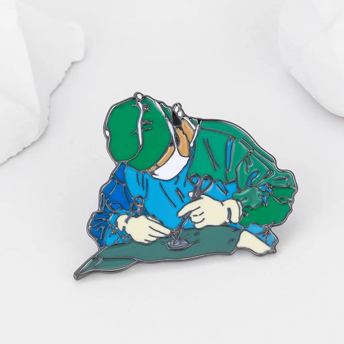 Catuni Surgery Colorful Enamel Pins Mochila Brooch Medical Lanyard Lapel Bag Badge Accessories Gift Collection Doctor Student