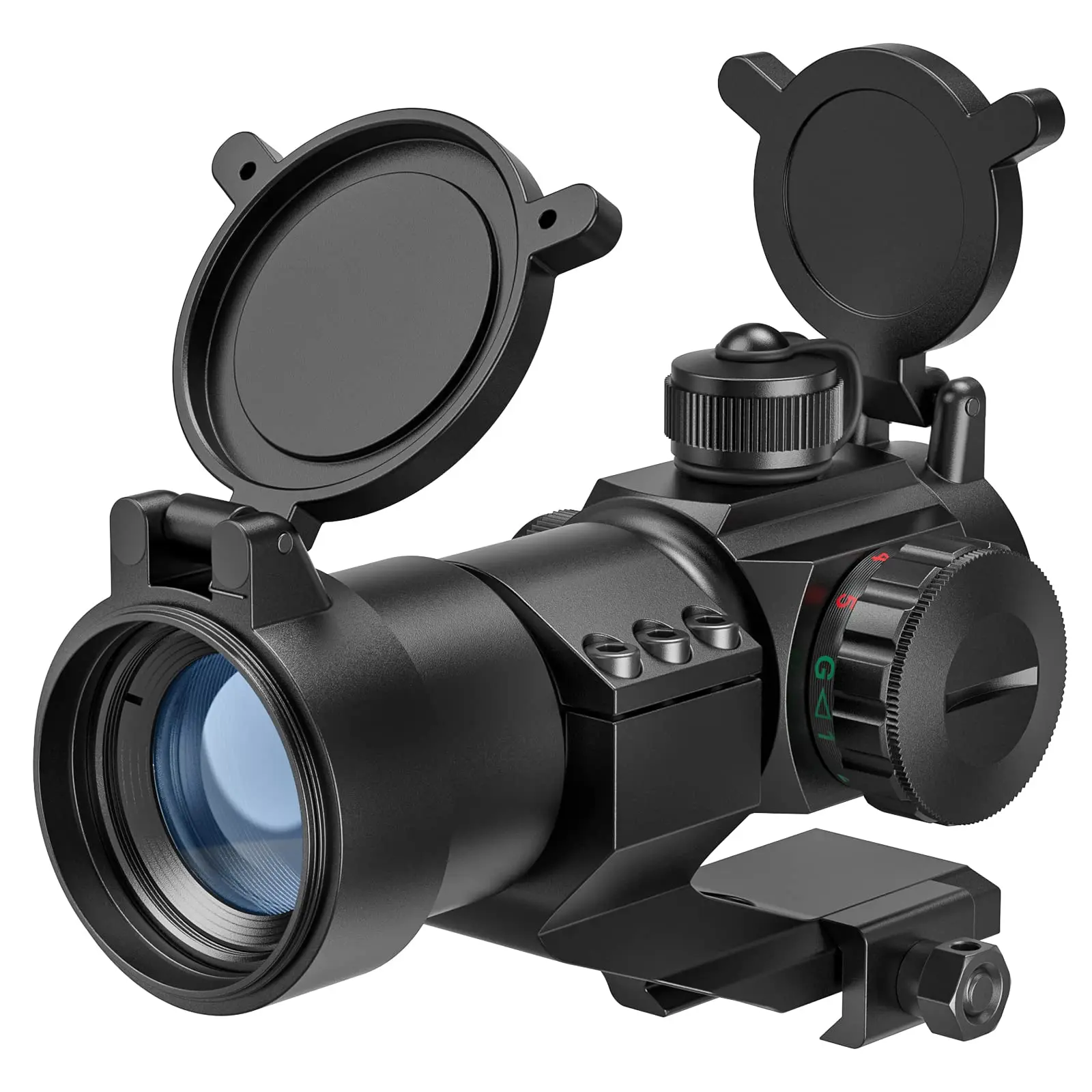 

Rifle Red Green Dot Scope Sight for 20mm Cantilever Mount 5 illumination intensity Tactical Fully multi-coated Coating O