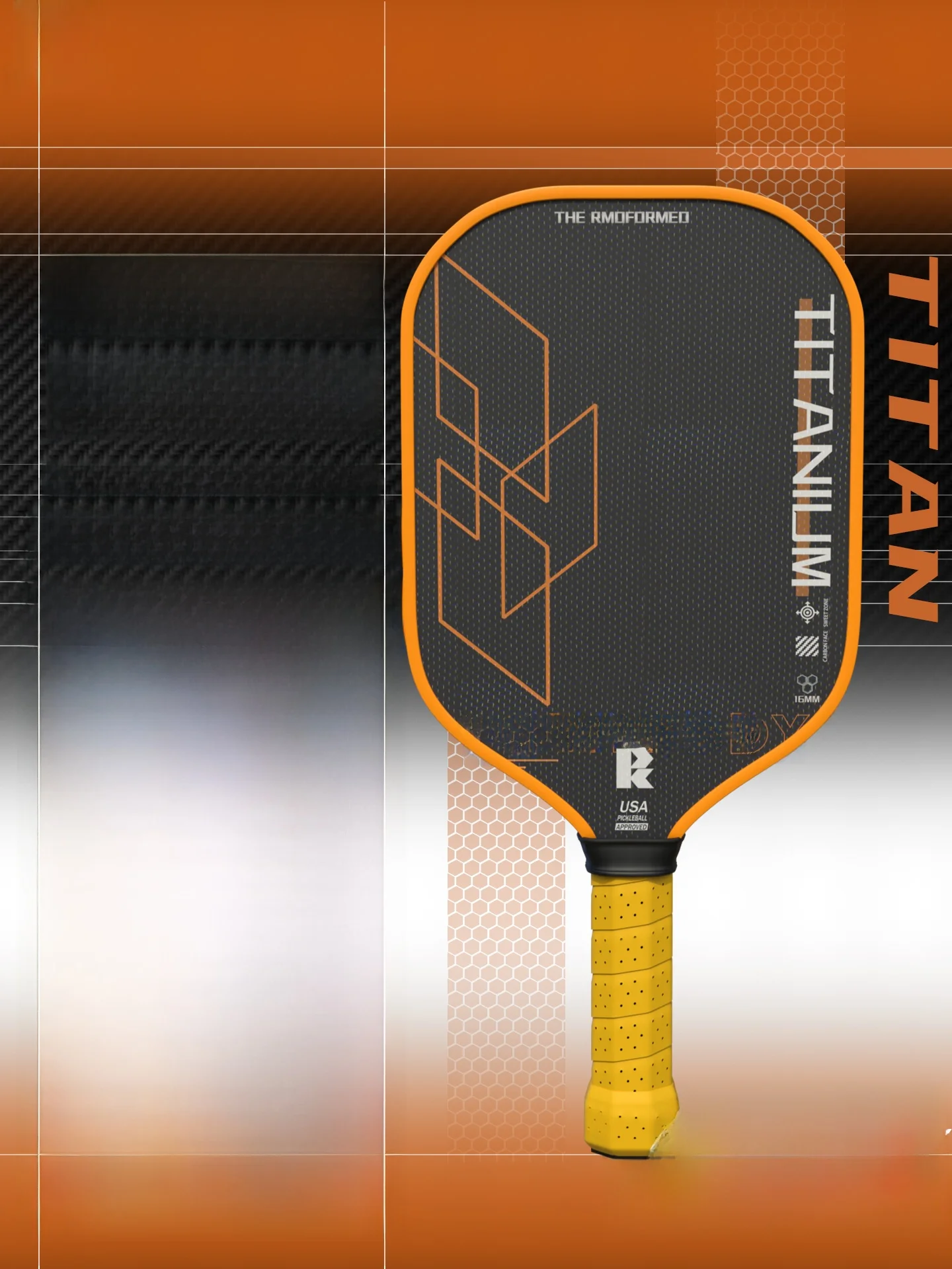 raquette-de-pickleball-professionnelle-en-fibre-de-carbone-t700-avec-fil-de-titane-ensemble-complet-Equilibre-dynamique-et-absorption-des-chocs