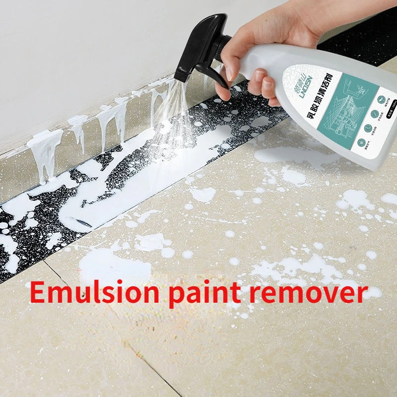 

Latex Paint Remover Wash-free Strong Decontamination Detergent New House Decoration To Remove Residual Putty Powder