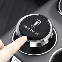 Portable LED Smoke Car Ashtray Cigarette Holds For Faw Bestune T77 T99 X40 X80 B30 EVT33 B50 Interior Accessories