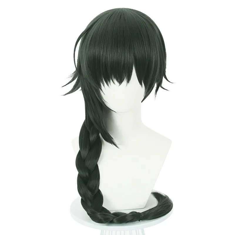 Anime You are Ms Servant Yuki Yokoya Cosplay Costume Wigs Adult Women Blackish Green Hair Heat Resistant Synthetic Wig Prop