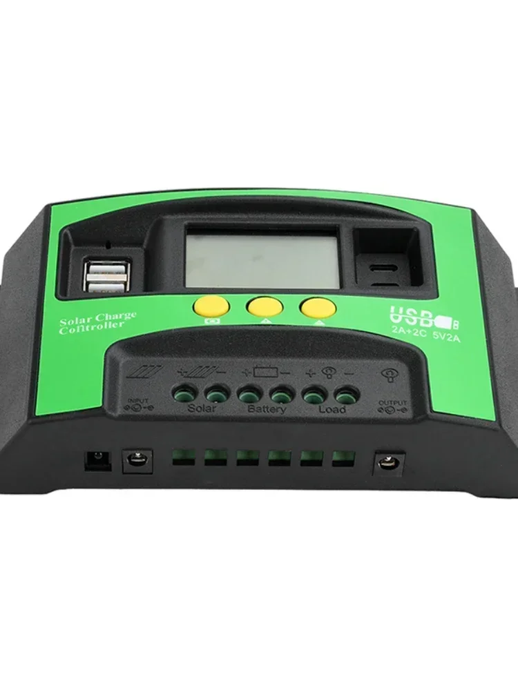 Excellent Top Quality LCD Controller Photovoltaic Power Generation Upgrade Timing Function 12V/24V/30A/40A100A