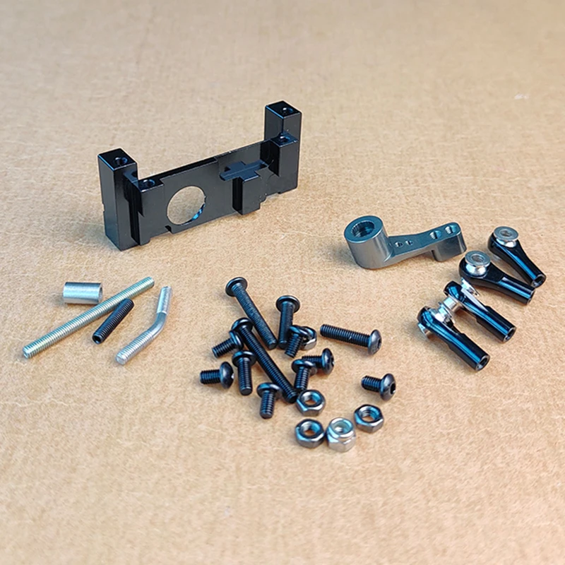 Metal Steering Assembly for Tamiya 1/14 RC Truck SCANIA 770S R620 for VOLVO FH16 for ACTROS 3363