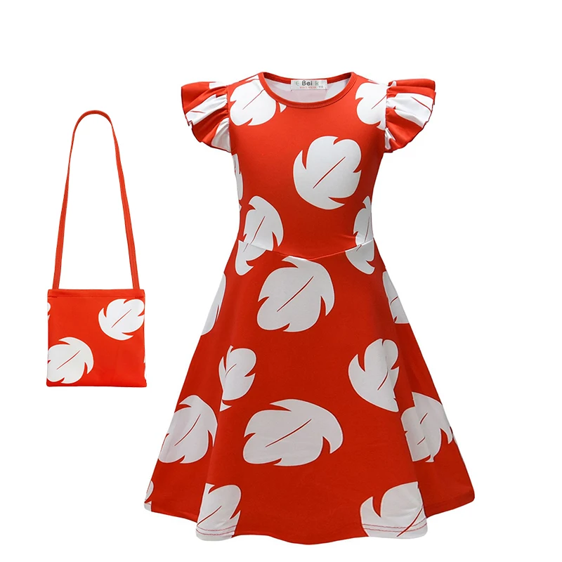 فستان الأميرة التأثيري من فيلم Sttitch للفتيات ملابس حفلات الكرنفال الكرتونية للأطفال ملابس تنكرية للمهرجانات #6