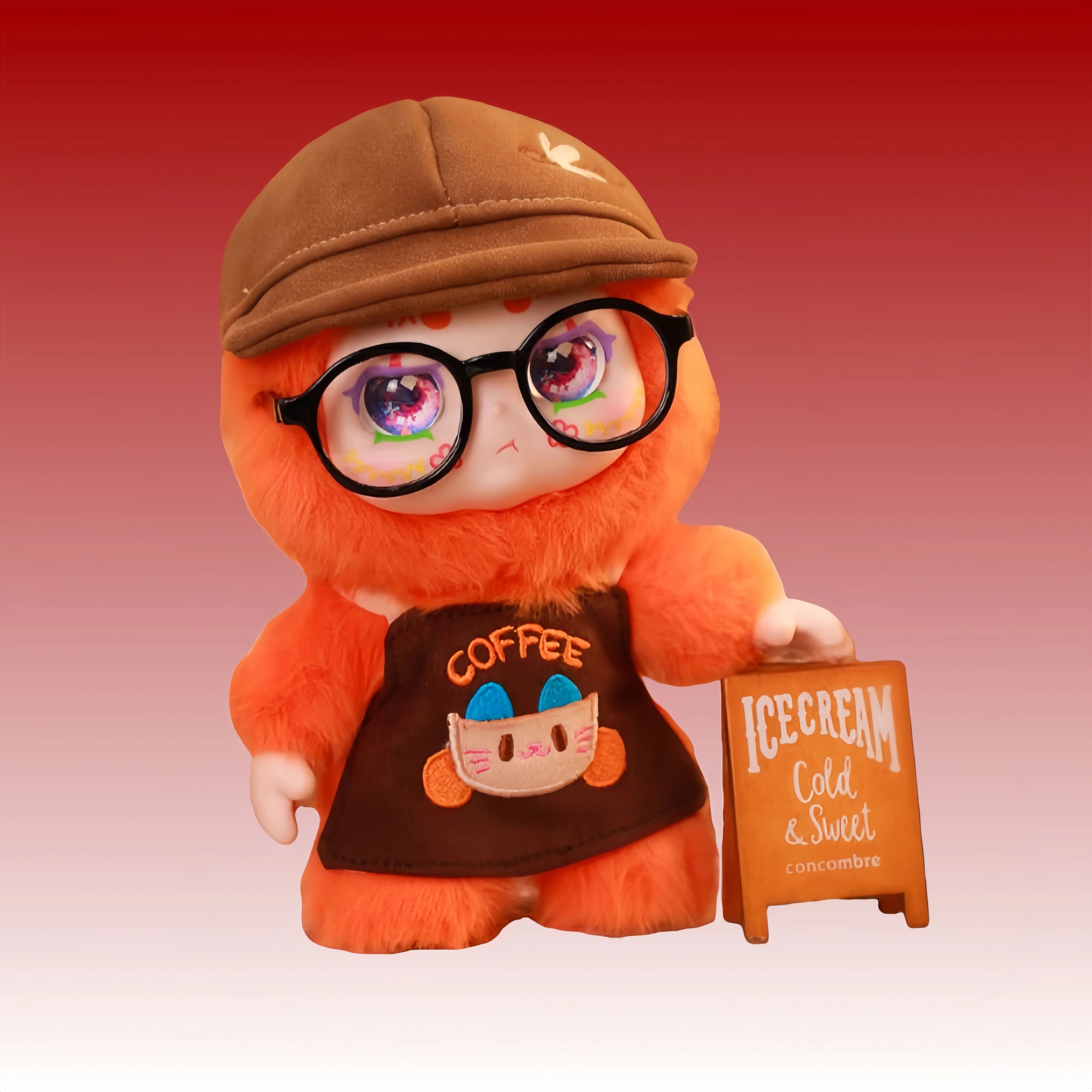 جديد كيمون دعونا مقهى سلسلة صندوق أعمى يوم القهوة Kawaii زخرفة أفخم دمية حقيبة قلادة صناديق الغموض هدايا عيد الميلاد الاطفال