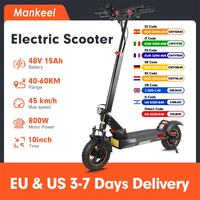 Mankeel 800W Electric Scooter for Adults Escooter 48V 15AH Off Road Tire Explosion-proof Electric Scooter Foldable E-Scooter